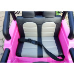 Elektrické autíčko - Jeep S2388 - nelakované - ružové